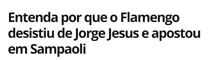 FENERBAHÇE HABERİ: Brezilya’dan olay iddia! İşte Jorge Jesus gerçekleri