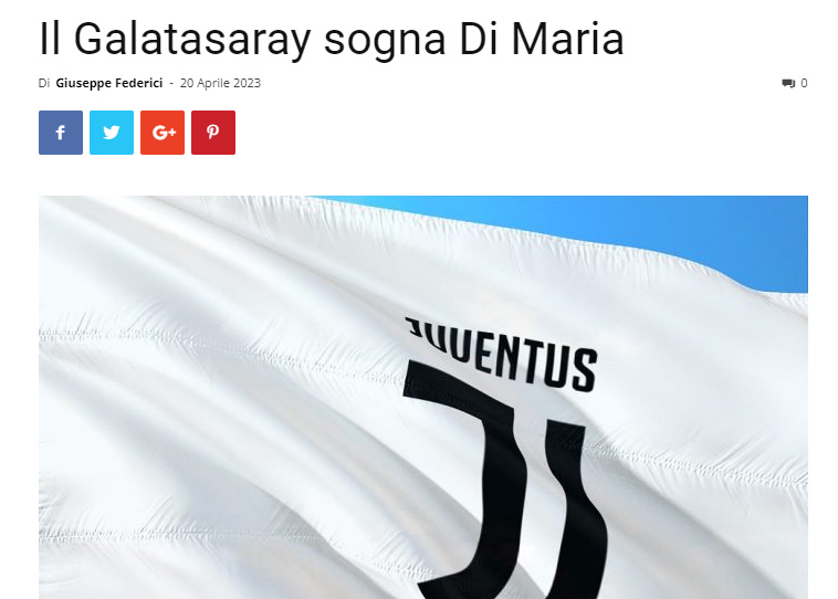 İtalya’dan transfer müjdesi! Galatasaray ve Di Maria...