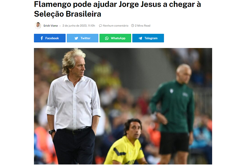 FENERBAHÇE HABERLERİ - İbre tekrar Jorge Jesus’a döndü! Brezilya basını açıkladı