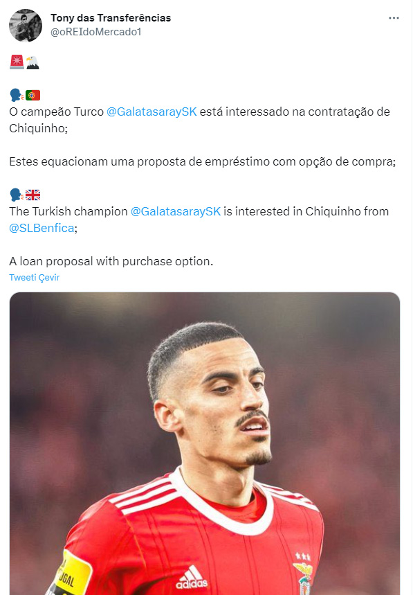 TRANSFER HABERİ: Benfica’nın yıldızı Galatasaray’a! Bir dönem Türkiye’de oynamıştı...
