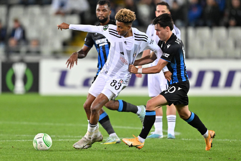 Alman devi Beşiktaş’ın yıldızına gözünü dikti! Gözlemciler canlı izledi