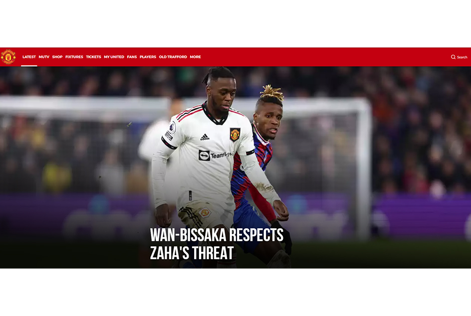 Manchester United’ın yıldızından Wilfried Zaha yorumu! Ona çok saygı duyuyorum