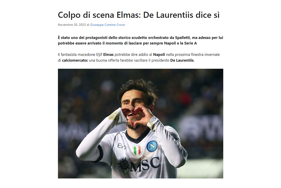 TRANSFER HABERİ - Fenerbahçe Napoli’den kazanmaya devam ediyor! Devre arası...