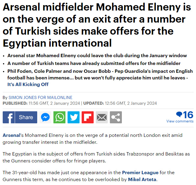 Beşiktaş ve Trabzonspor istiyordu! Mohamed Elneny’den transfer kararı