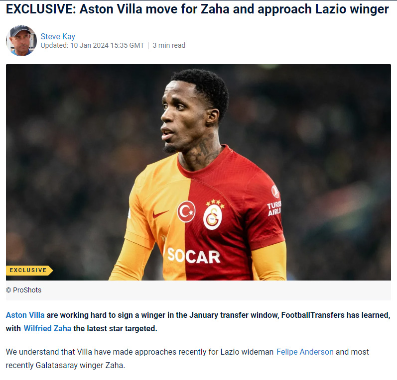 GALATASARAY TRANSFER HABERLERİ: Wilfried Zaha’ya İngiliz kancası! ’Transferde kafası karışabilir’