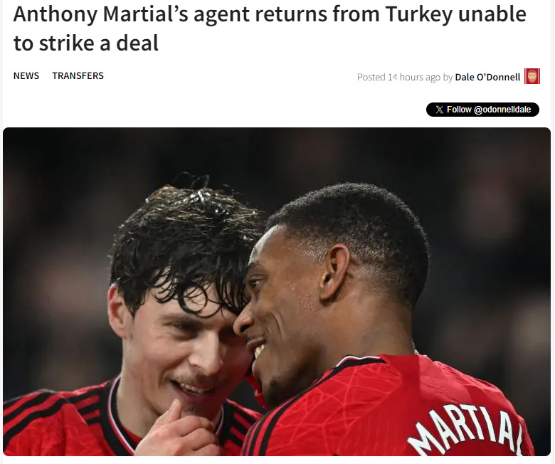Anthony Martial kararını verdi! Fenerbahçe ve transfer...