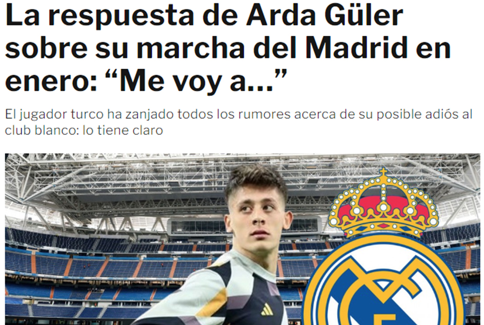 TRANSFER HABERİ - Arda Güler resmen açıkladı! Real Madrid’de kalacak mı?