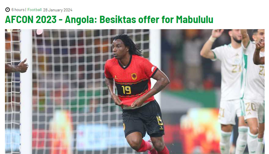 TRANSFER HABERİ: Beşiktaş’a Angolalı golcü! Başkan bizzat açıkladı