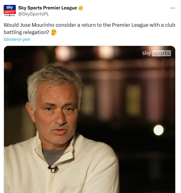 FENERBAHÇE HABERİ: Jose Mourinho’dan ayrılık açıklaması! Premier Lig’e dönecek mi?