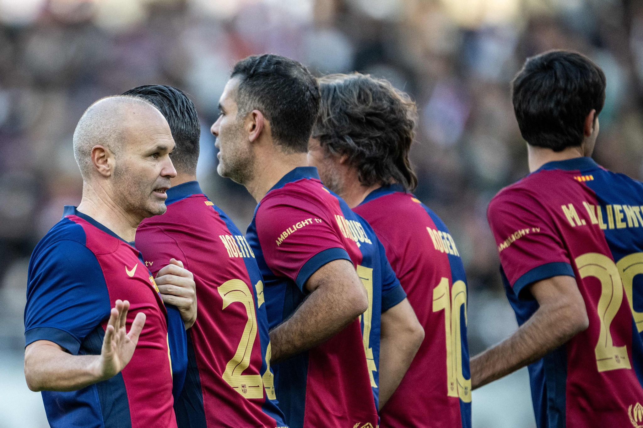 Andres Iniesta’nın jübilesinde yıldızlar geçidi! El Clasico dramatik bitti