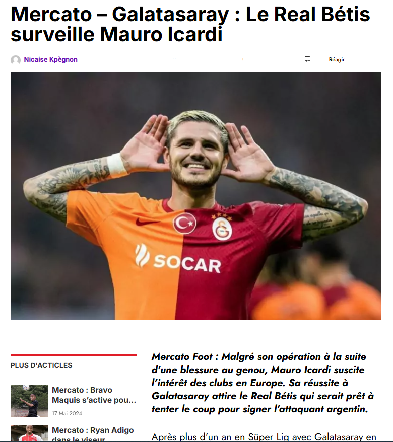 Mauro Icardi’ye transferde sürpriz talip!