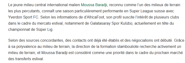 TRANSFER HABERİ | Galatasaray’a Malili orta saha! Görüşmeler başladı