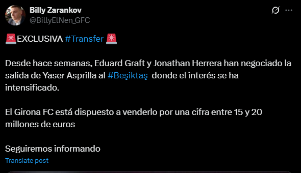 TRANSFER HABERİ - Beşiktaş’tan Asprilla harekatı! Görüşmeler resmen başladı