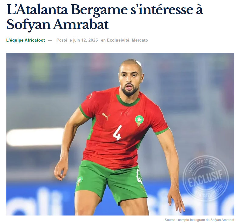 TRANSFER HABERLERİ: Fenerbahçe’de Amrabat gelişmesi! İtalyanlar peşine düştü