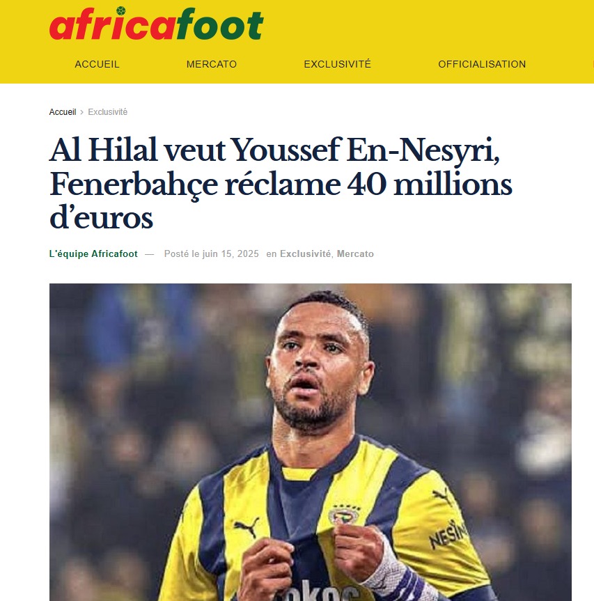 TRANSFER HABERİ: A-Hilal’den En-Nesyri’ye resmi teklif! Transfer rekoru...