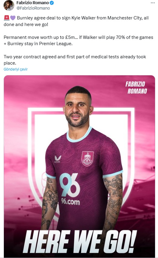 TRANSFER HABERİ: Fenerbahçe’ye kötü haber! Kyle Walker...