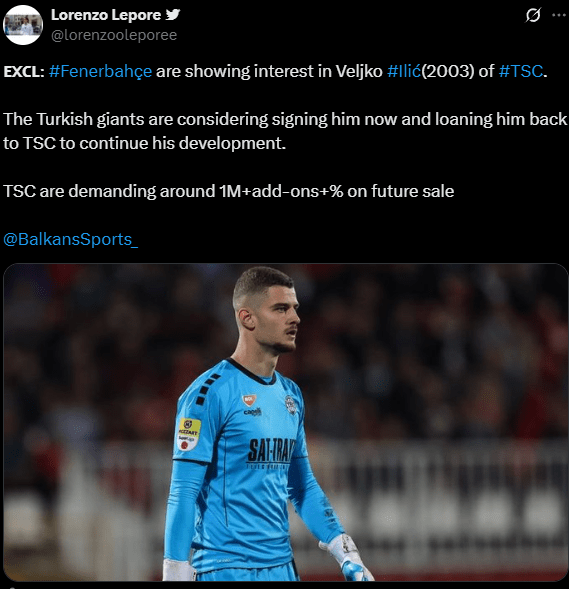 TRANSFER HABERİ - Fenerbahçe’den kaleye sürpriz hamle! Genç file bekçisi listede