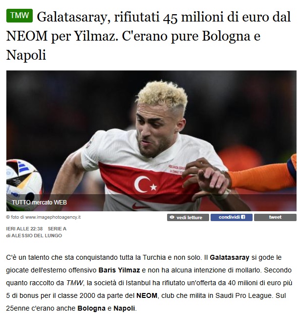 GALATASARAY TRANSFER HABERLERİ: Barış Alper Yılmaz transferinden çekildiler! İşte sebebi