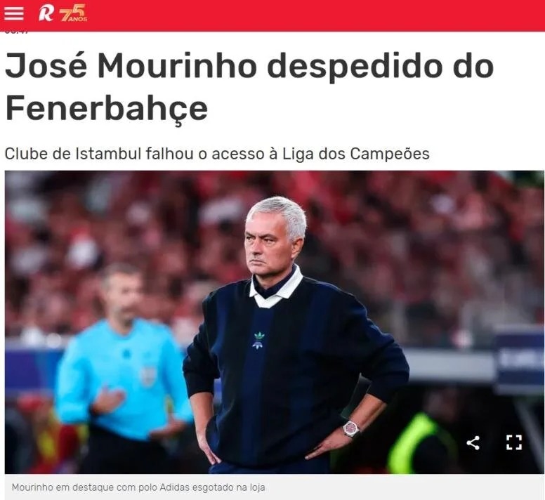 FENERBAHÇE HABERİ: Mourinho Dünya’da gündem oldu!