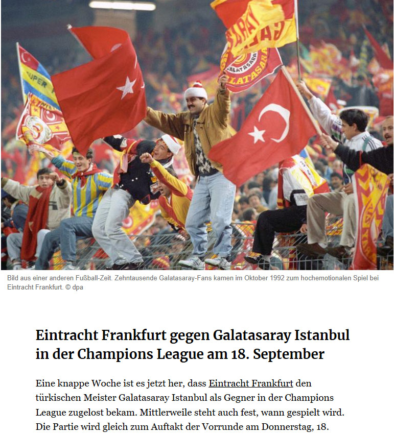 Almanya’da Galatasaray alarmı! Eintracht Frankfurt Yönetimi harekete geçti