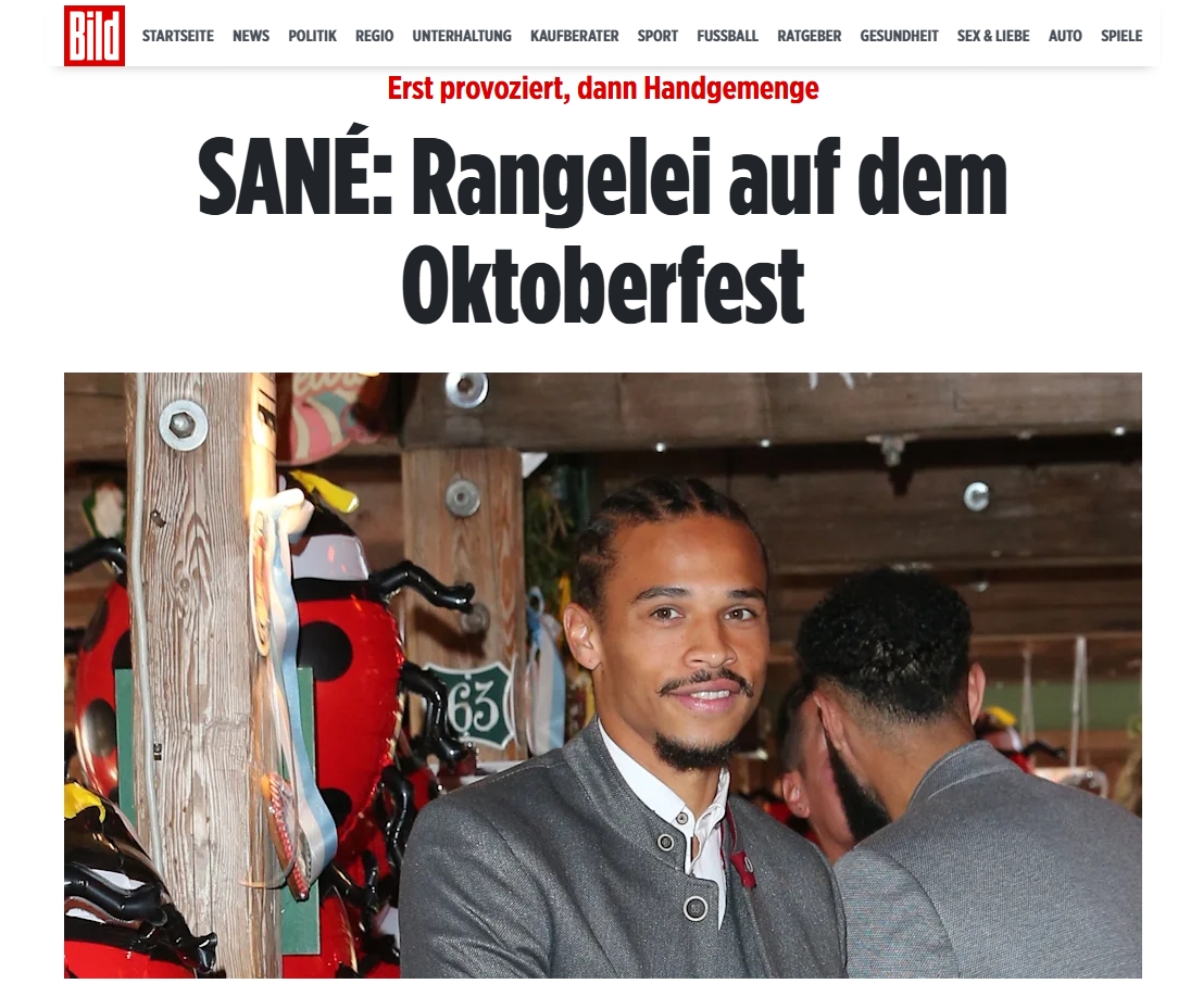 Leroy Sane Alman taraftarla tartıştı! Galatasaray...