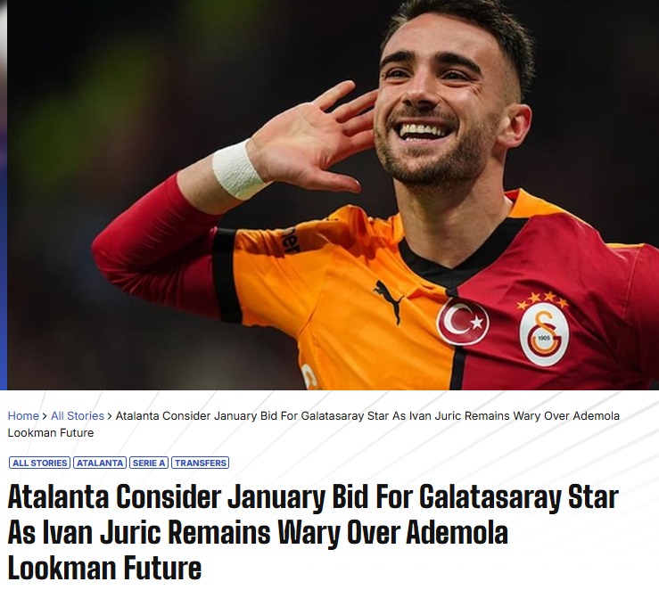 GALATASARAY TRANSFER HABERİ | Yunus Akgün’e İtalya’dan talip var!