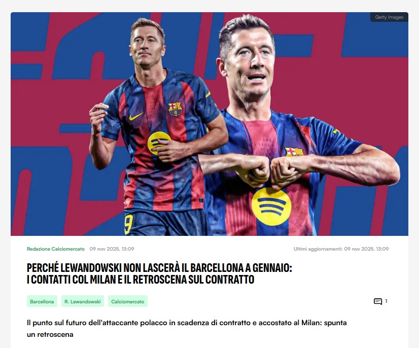 Fenerbahçe’de Lewandowski transferine ’dev’ rakip!