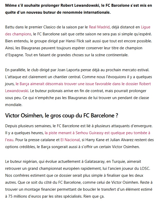 F.Bahçe ve G.Saray karşı karşıya: Lewandowski’ye karşılık Osimhen!