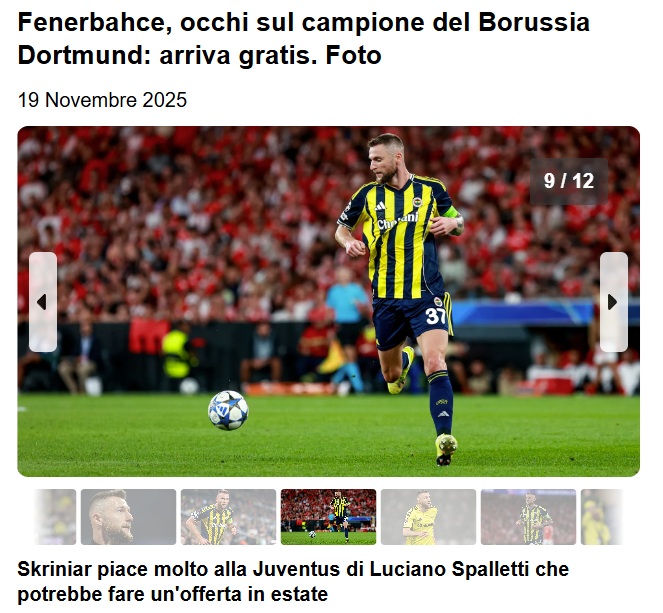 Fenerbahçe’de sıcak gelişme! Milan Skriniar’a 2 talip var!