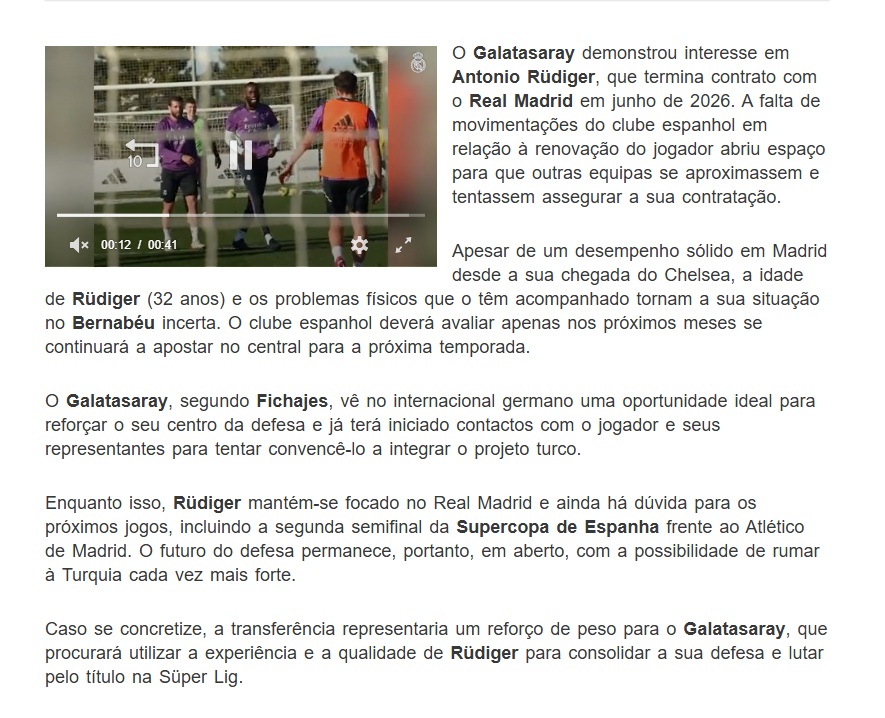 Galatasaray’dan Rüdiger için dev hamle! Temaslara başlandı