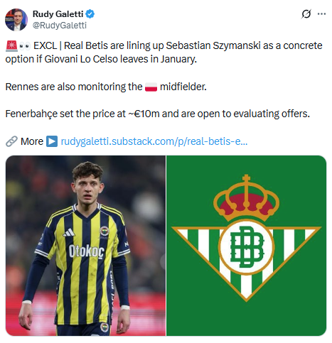 Sebastian Szymanski’ye bir talip de İspanya’dan! Fenerbahçe bonservisini belirledi