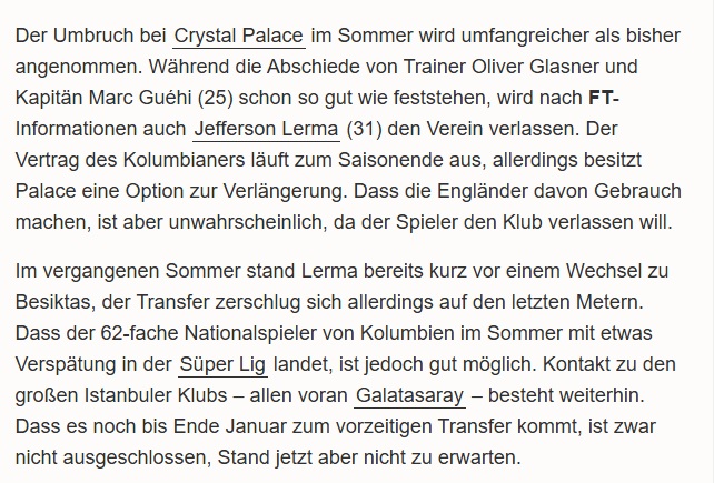 Beşiktaş ve Galatasaray’dan Jefferson Lerma için dev takip!
