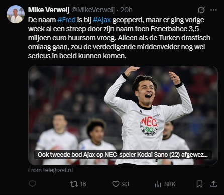 Kante transferini Ajax da bekliyor! Edson Alvarez ve Fred...