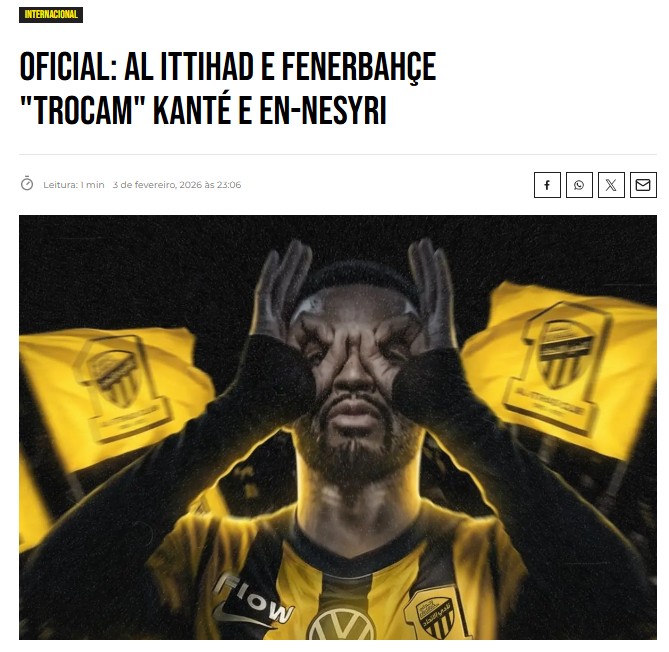 Fenerbahçe’nin Kante transferi büyük ses getirdi! İşte atılan manşetler