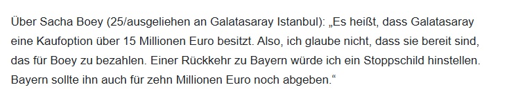 Matthaus’tan Boey yorumu: Bayern 10 milyon euro’ya bile bırakmalı!