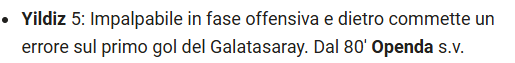 İtalyanlar Galatasaray’a mağlup olmanın faturasını Kenan Yıldız’a kesti! Sara’nın golü öncesinde...