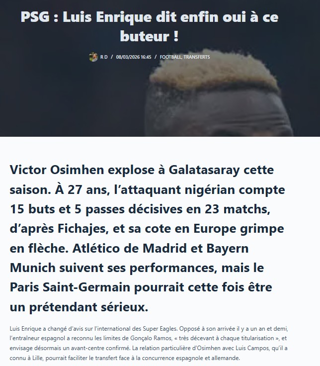 Osimhen’e bir talip daha! Transferi bitirecek isim...