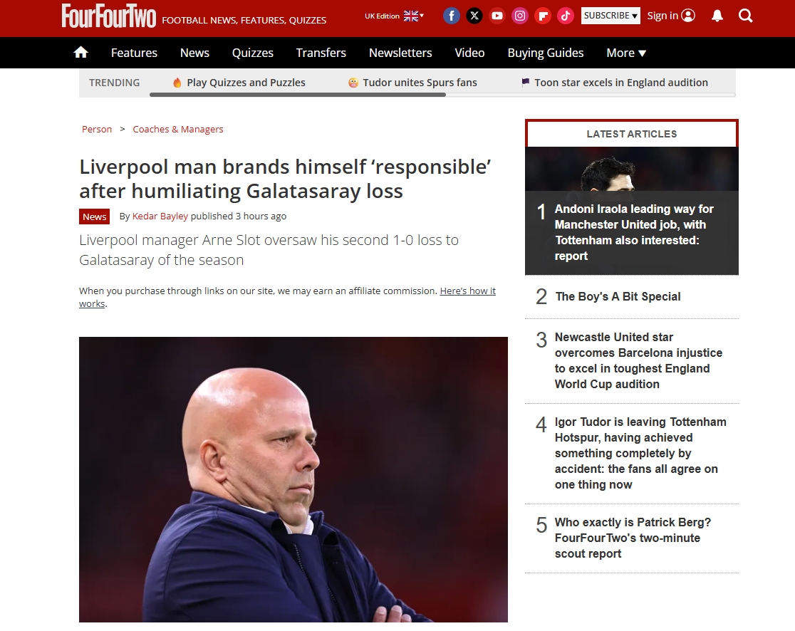 Galatasaray’ın Liverpool zaferi dış basında! İşte atılan manşetler