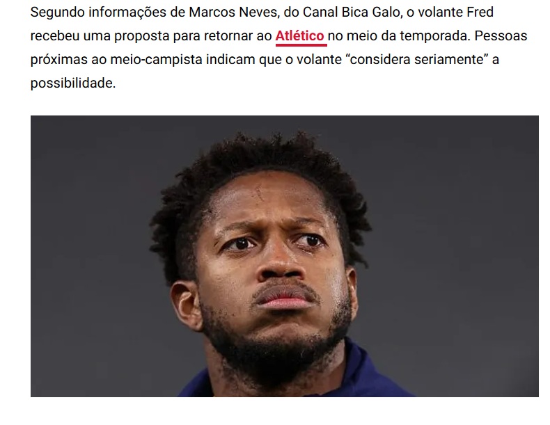 Ve Fred Fenerbahçe’ye veda ediyor! Yeni adresi ve ayrılık tarihi açıklandı