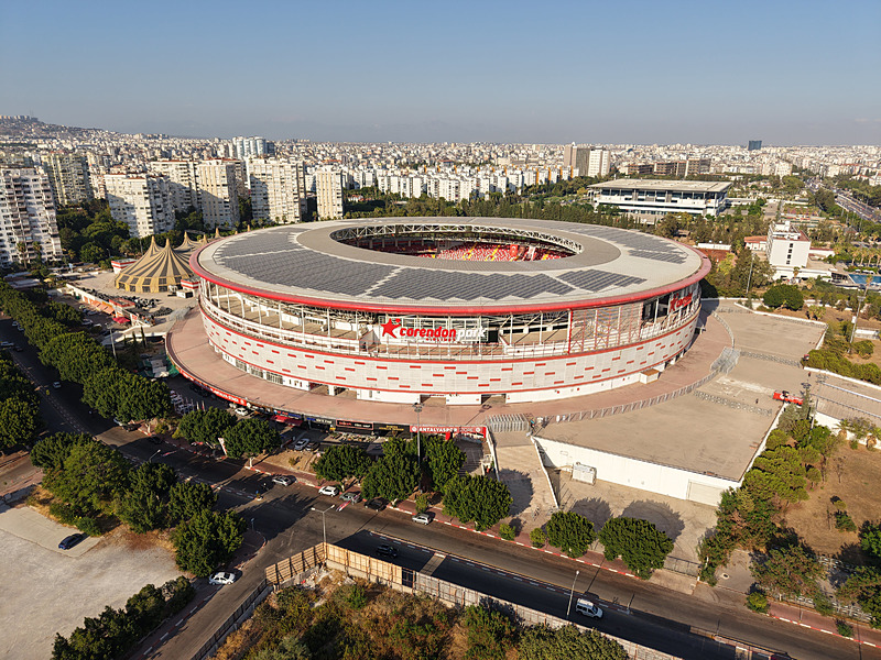 Trendyol Süper Lig’e ev sahipliği yapan 17 stadyum havadan görüntülendi!