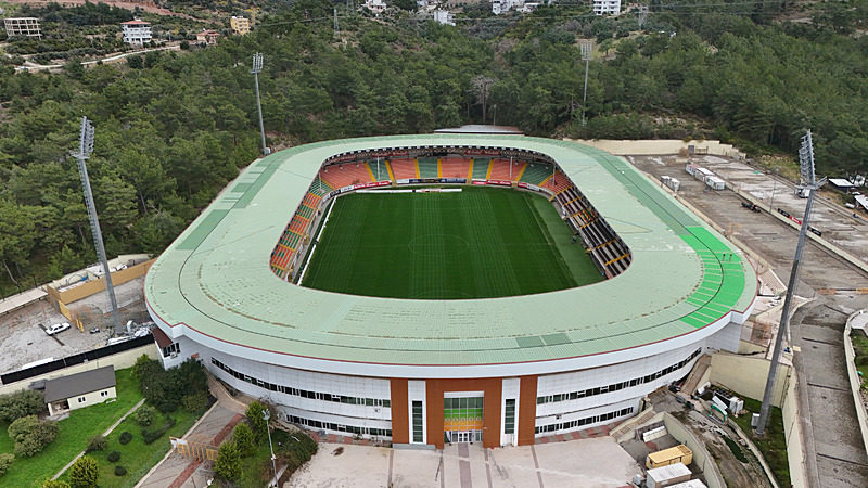 Trendyol Süper Lig’e ev sahipliği yapan 17 stadyum havadan görüntülendi!