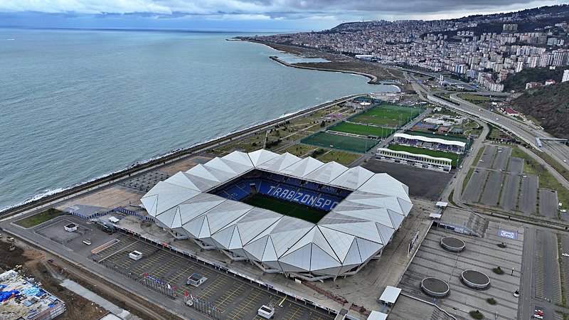 Trendyol Süper Lig’e ev sahipliği yapan 17 stadyum havadan görüntülendi!