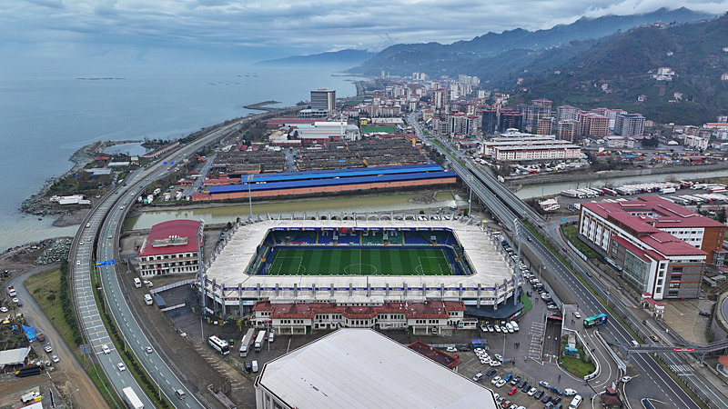 Trendyol Süper Lig’e ev sahipliği yapan 17 stadyum havadan görüntülendi!