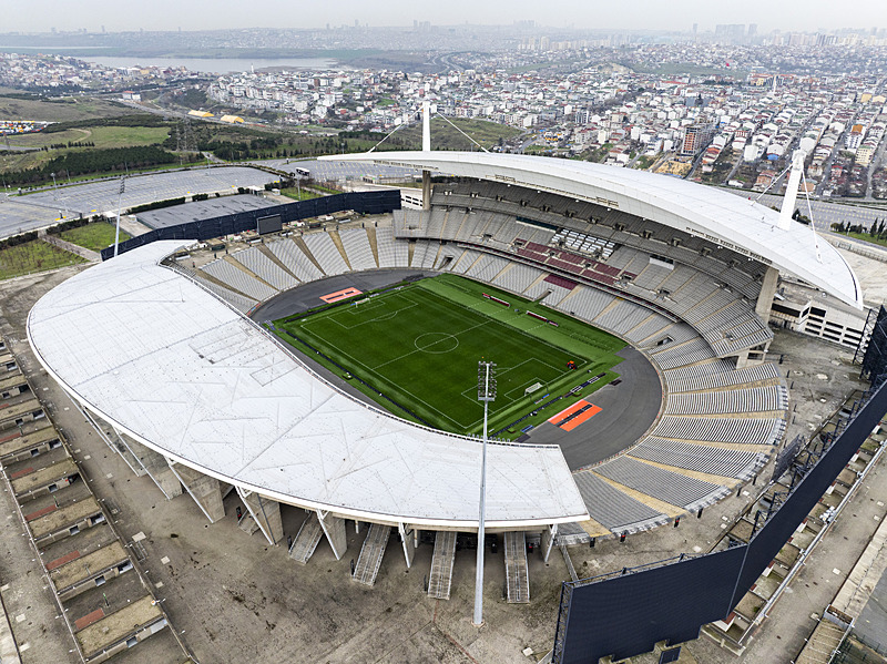 Trendyol Süper Lig’e ev sahipliği yapan 17 stadyum havadan görüntülendi!
