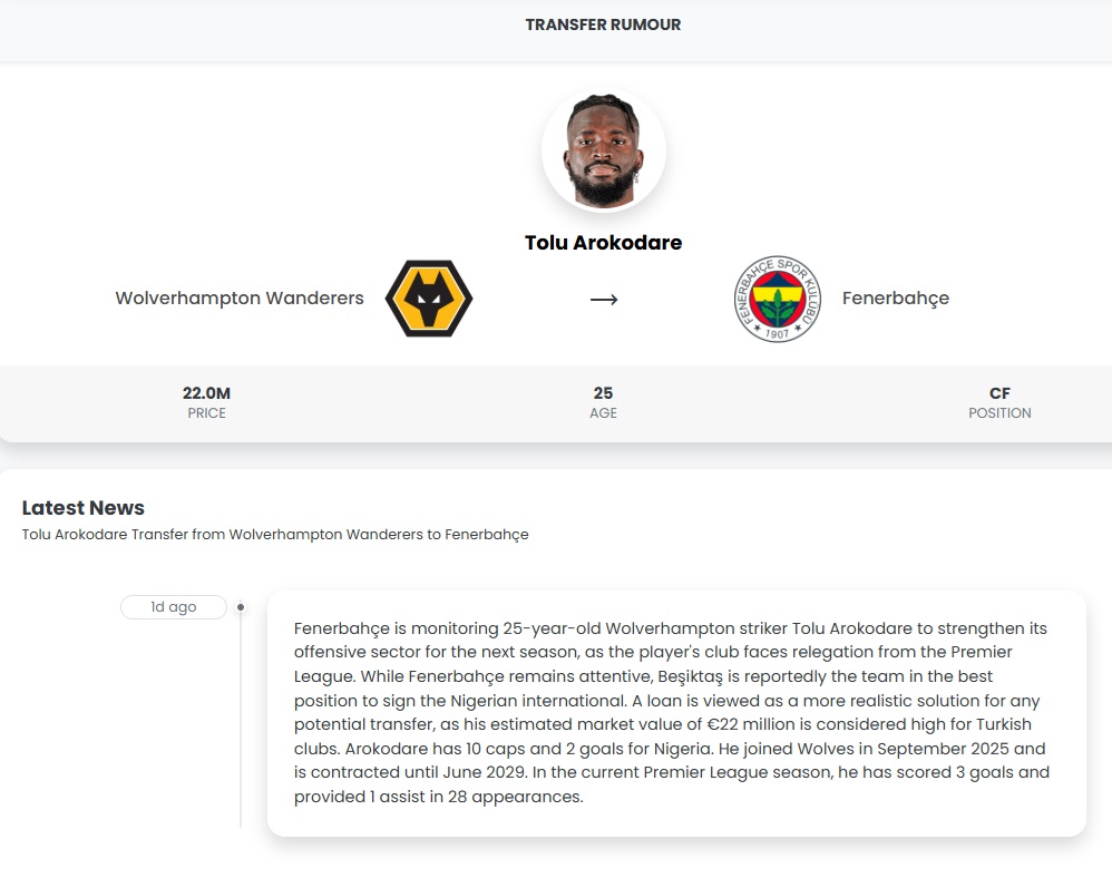 TRANSFER HABERİ: Fenerbahçe’den golcü bombası! Beşiktaş da istiyordu ancak...