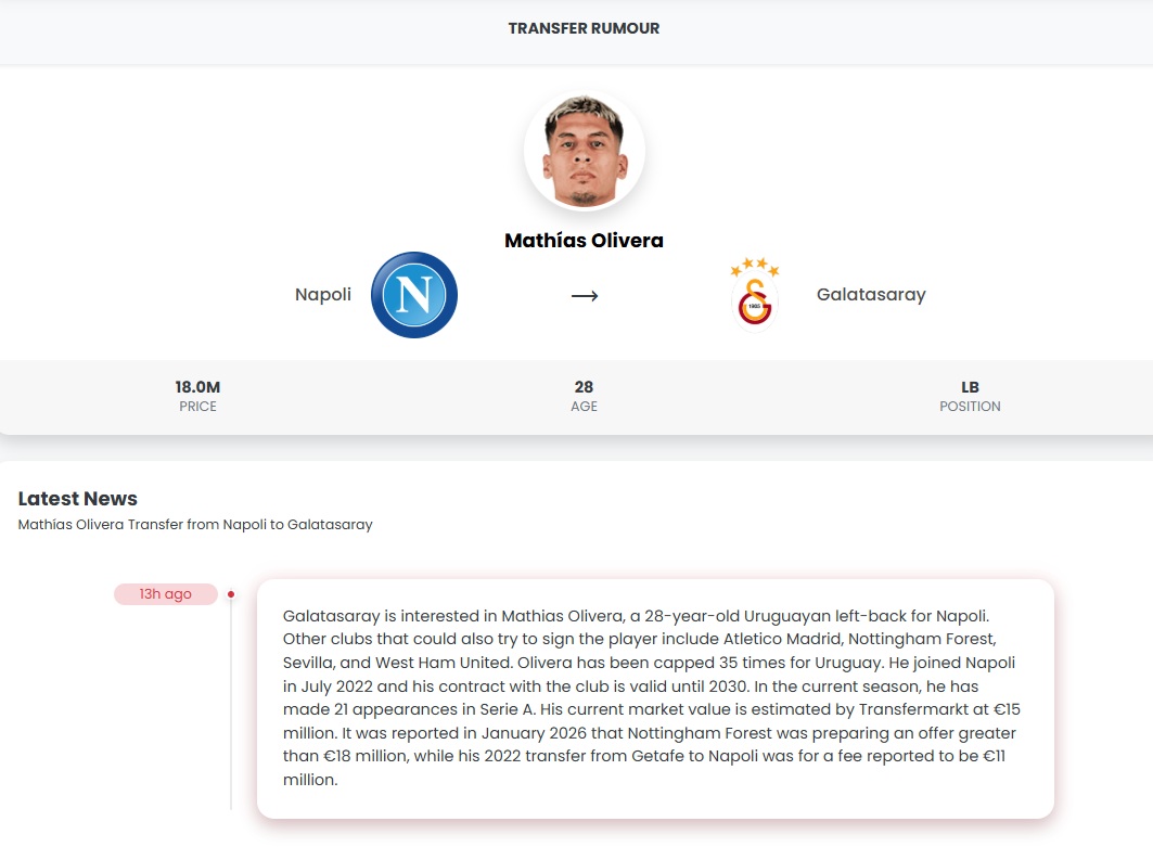 Galatasaray’dan transferde büyük sürpriz! Napoli’den bir yıldız daha geliyor