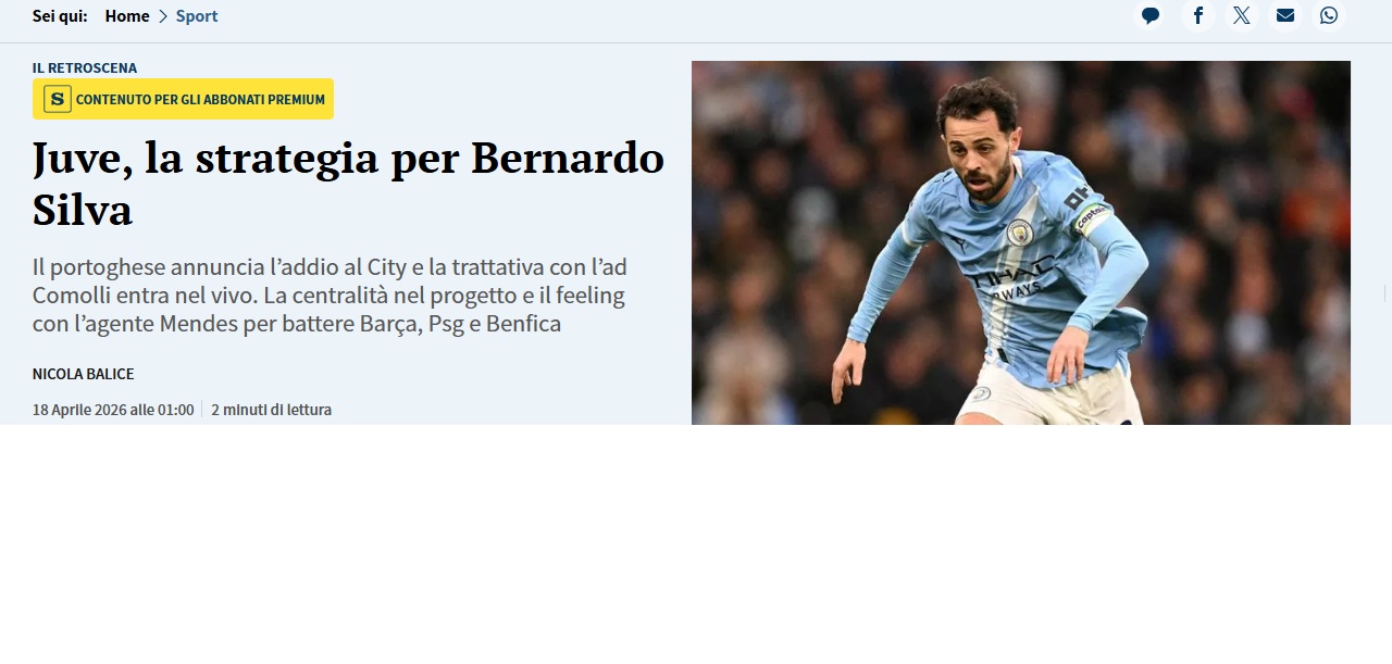 Galatasaray’a Bernardo Silva transferinde kötü haber!