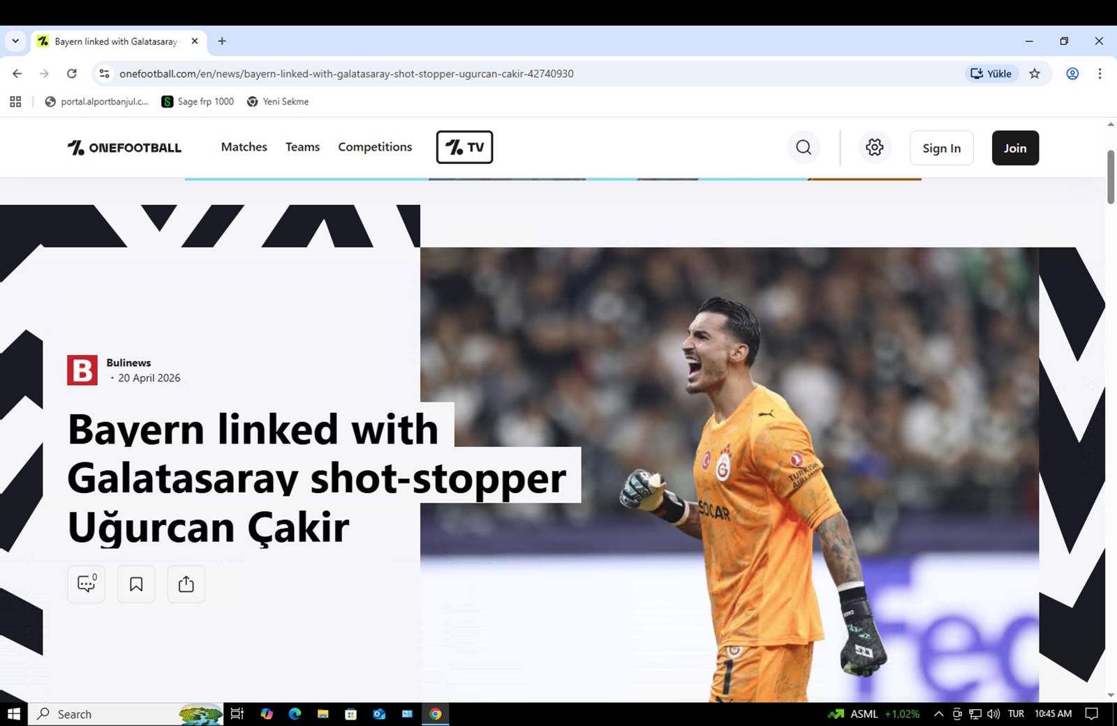 Uğurcan Çakır’a Avrupa’dan dev talip! Teklifi böyle duyurdular
