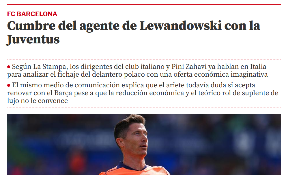 Fenerbahçe’nin transfer listesindeki Robert Lewandowski için kritik süreç