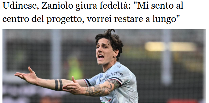 Nicolo Zaniolo’dan geleceği hakkında açıklama!